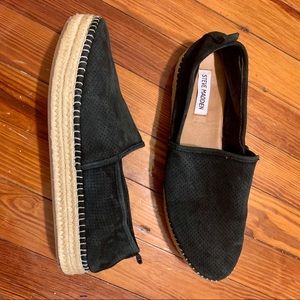 Steve Madden leather slip-ons
